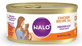 Halo Indoor Grain Free Chicken Recipe Pâté